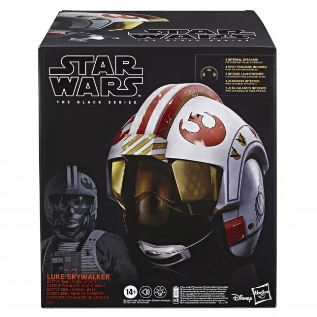 Star Wars The Black Series Luke Skywalker Premium  Electronic Helmet