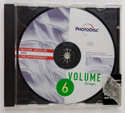 Fotodisco Vol 6, la naturaleza entorno de vida silvestre, cd 336 libres de regalías las fotografías almacenadas