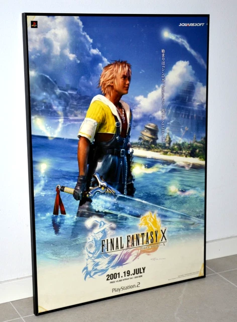 FINAL FANTASY X - Tidus - Promotional B2 Poster - Squaresoft Japan