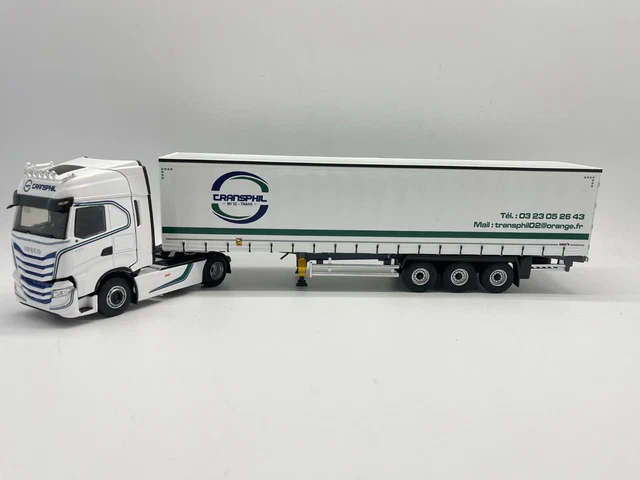 ELIGOR - Camion avec remorque frigorifique BN - STEF - SCANIA 770 S V8
