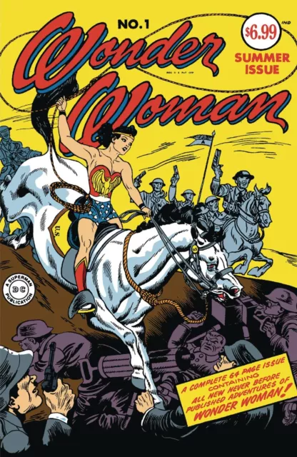 Wonder Woman #1 (1942) Facsimile Edition Cvr A Harry G Peter (08/11/2023)