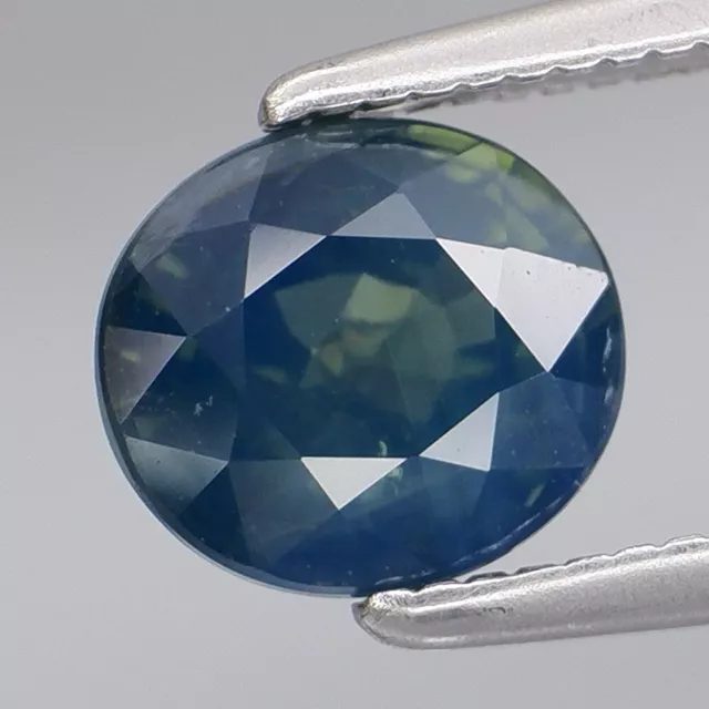 1.44Ct.Ravishing Color Natural Blue UNHEATED Sapphire Africa Good Luster!