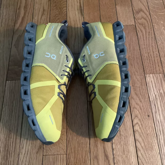 ON CLOUD 5 Waterproof Running Shoe Mens Size 14 Mustard Yellow Rock ...