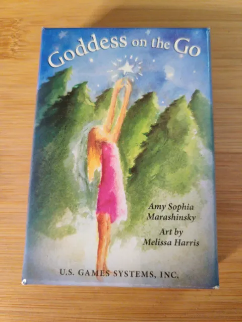 GODDESS ON THE GO -- Affirmations, Deck of 33 Cards "for Women" (Lightly Used)