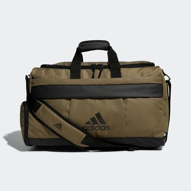 Adidas Golf Boston Bag HS4452 DuffleBag 35.3L Shoulder with Shoe Pocket Olive/BK