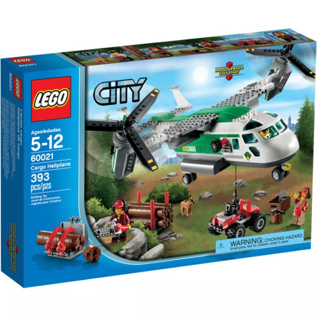 Lego City 60021 Cargo Heliplane New Rare