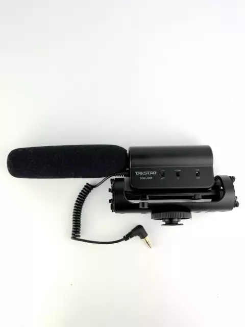 Takstar SGC-598 Shotgun Interview Recording Mic for DSLR Camera & Video Content