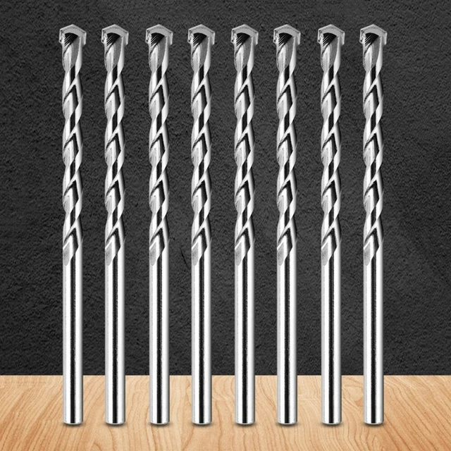 Drill Bits 10pcs/set Cement Concrete External cooling Impact Multi-function