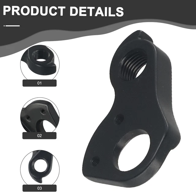Pendentif Dérailleur Arrière Trek Madone - Alloy Noir W303978 - 2010-2013