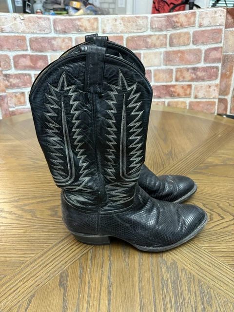 Bottes Cowboy Tony Lama 7005 – Homme – Marron – Pointure 8.5 EE (Très Bon état)