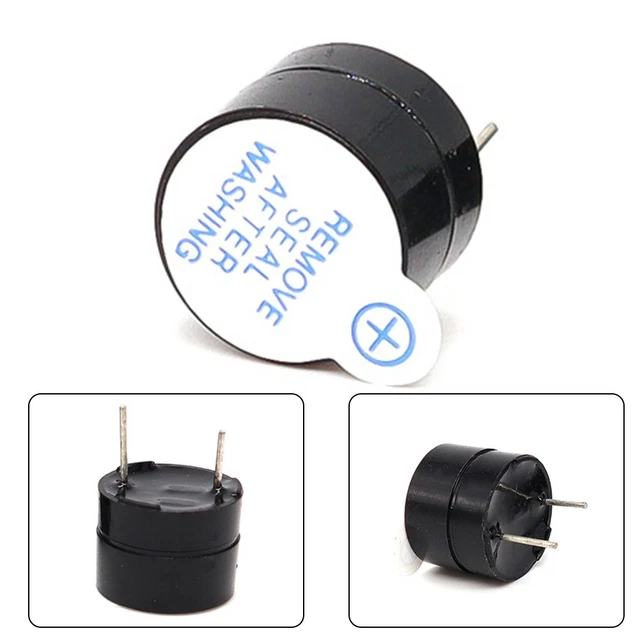 Piezo Buzzer with PCB Mount for DIY Electronic Components 25mA Current