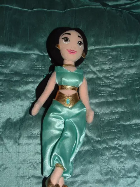 Disney Store Princess Aladdin Mini 11" Jasmine Plush Soft Doll Toy