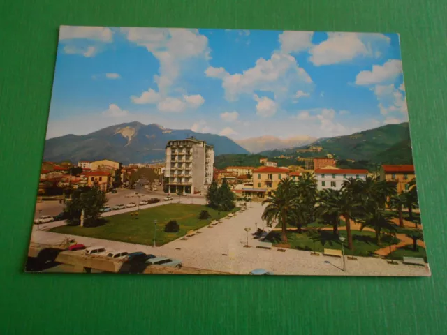 Cartolina Massa - Piazza della Stazione 1965 ca.