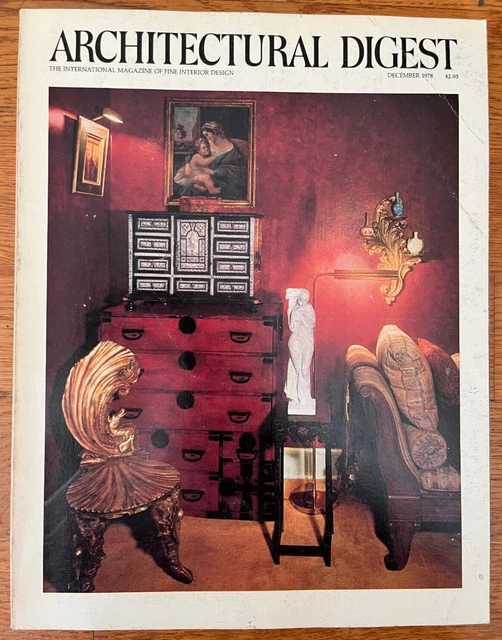 ARCHITECTURAL DIGEST 1978 Norman Jaffe Theodor Seuss otage Eric Bernard ...