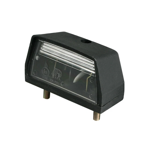 Éclairage plaque d’immatriculation 12V Homologation européenne