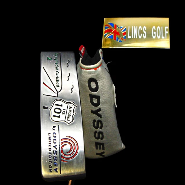 Odyssey Limited Edition California 101 Putter 89.5cm Steel Shaft With Head Cover Odyssey Limited Edition California 101 Putter 89.5cm Steel Shaft With Head Cover