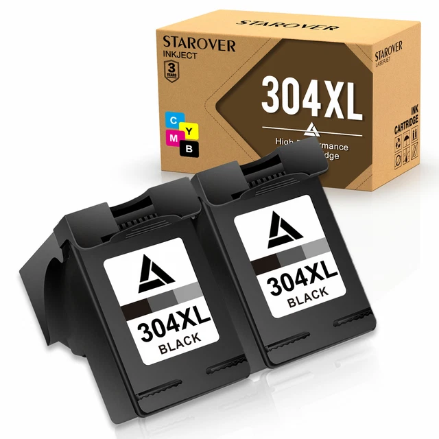 XL TINTE PATRONEN für HP 304 XL DESKJET 2620 2630 2633 3700 3720 3730 3732