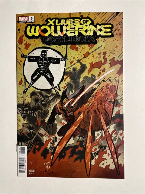 X Lives Of Wolverine #5 (2022) 9.4 NM Marvel 1:25 Retailer Incentive Variant