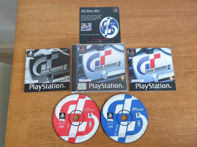 Gran Turismo 2 PS1 (COMPLETE) Sony PlayStation 1 Black Label - VGC