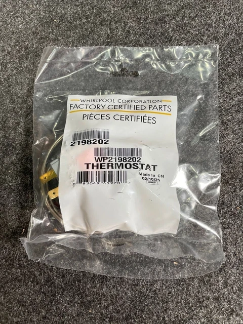 thumbnail image 2 of Genuine Whirlpool WP2204605 Refrigerator Thermostat - Temperature Control 2 of 4
