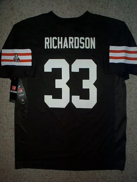 ($55) Cleveland Browns TRENT RICHARDSON nfl Football Jersey YOUTH KIDS BOYS (xl)