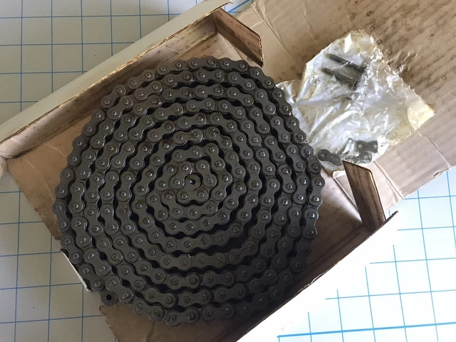 Open Box Morse 127717 40-2R Double Strand Roller Chain 9+ft