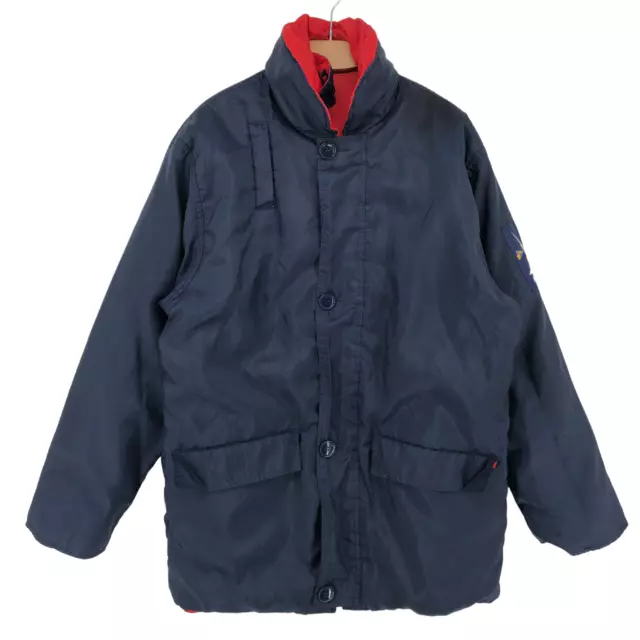 Vintage Helly Hansen Uomo con Cappuccio Reversibile Giacca Taglia M