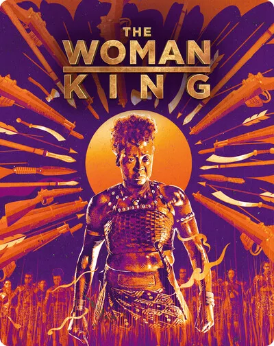 The Woman King Steelbook [4K Ultra HD] [2022] [Blu-ray] [Region (4K UHD Blu-ray)