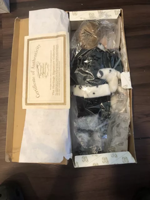 The Heritage Signature Collection "Danielle" Dalmation Doll (porcelain) W/COA
