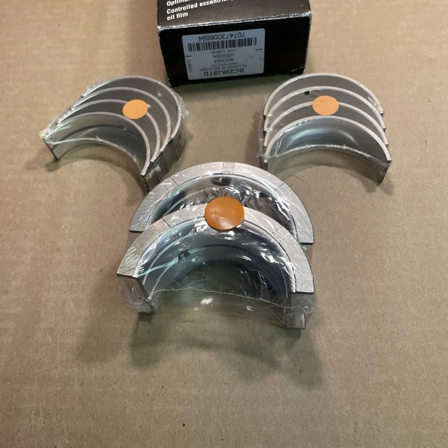 ENGINETECH CRANKSHAFT MAIN Bearing Set BC296JSTD; Standard for Chevy ...