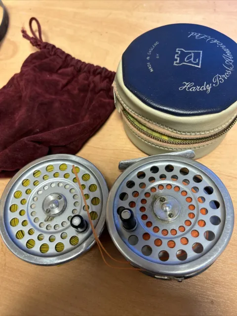 HARDY MARQUIS 4 Fly reel and Spare Spool in very good condition