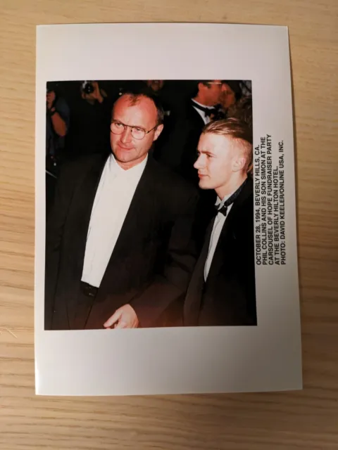 Phil Collins, rare promotional press photo from 1994