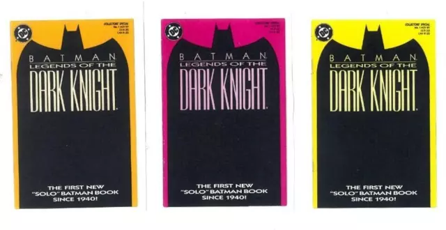Batman: Legends of the Dark Knight comic by DC Comics, various issues