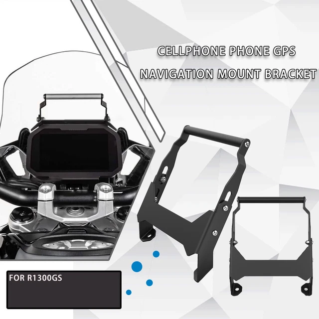 Support Moto GPS Téléphone Universel - Charge Sans Fil 15W USB - Compatible BMW GS/XR - Étanchéité IPX6