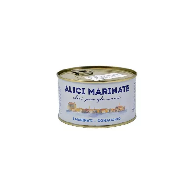 Alici Marinate  'Specialita' Delle Valli Di Comacchio'  Gr.200    ' I Marinati D