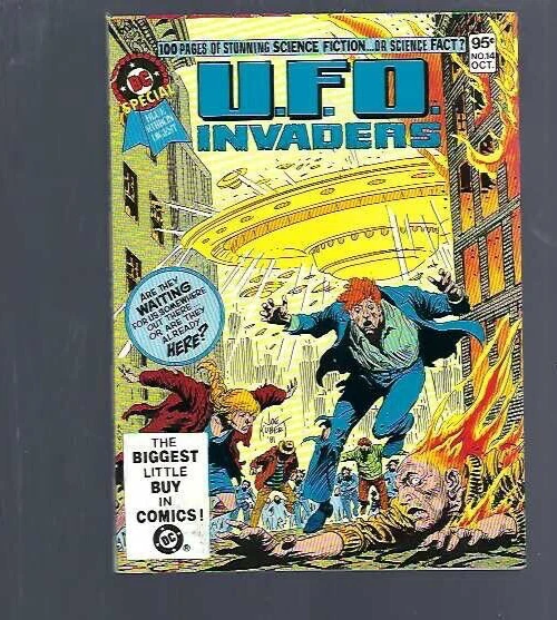 Dc Special Blue Ribbon Digest 14 - Ufo Invaders - Nm- 9.2 -  Dc Comics