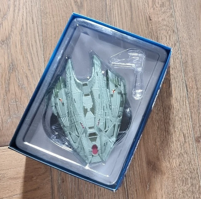 Star Trek Eaglemoss # 71. Goroth’s Klingon Transport Ship. Never displayed