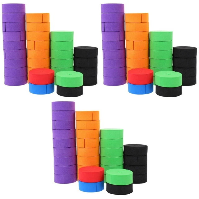 150 Pcs Eva Plant Cotton Cloning Collar Inserts Rainbow Garden Clone Collars