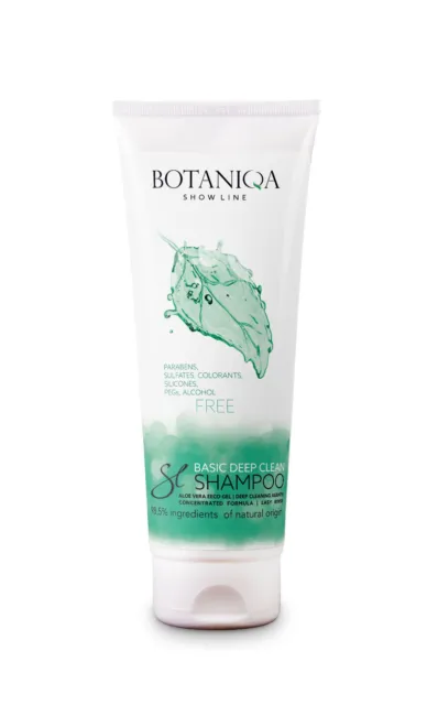 Botaniqa 250ml Show Line Basic Deep Clean Shampoo champú de limpieza profunda