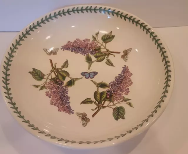 Portmeirion Botanic Garden 13" Low Pasta Bowl England