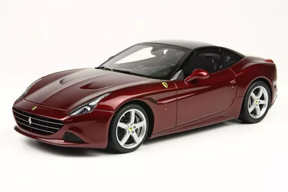BBR Ferrari California T Closed Black Roof Met Red 1:18 P1880 LE 150pcs *New!