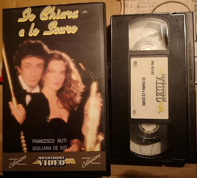 VHS IO CHIARA E LO SCURO di Maurizio Ponzi [MONDADORI] EUR 25,99 PicClick IT