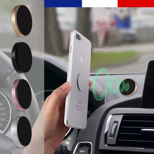 360° Support Universel Magnétique Voiture Support Téléphone iPhone Samsung GPS