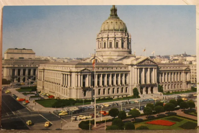 California CA San Francisco Civic Center City Hall Postcard Old Vintage Card PC