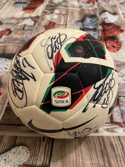 Pallone Calcio Serie A Nike Stagione 2012-2013 Autografato Calciatori