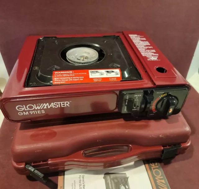 Portable Butane Gas Stove GlowMaster GM-911ES Camping Fishing