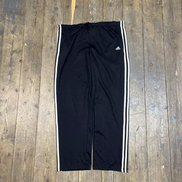 Adidas Track Pants Y2K Vintage Sports Joggers, Black, Womens Large