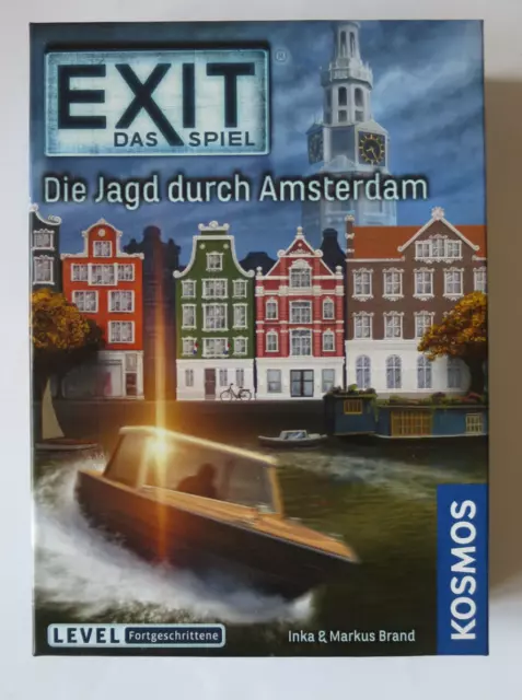 Kosmos Exit - Die Jagd durch Amsterdam - Das Spiel Escape Game - 683696 - NEUW.!