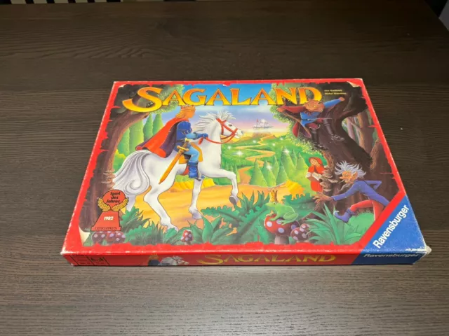 Sagaland (1994) - Brettspiel Ravensburger - Spiel d. Jahres 1982 Vollständig