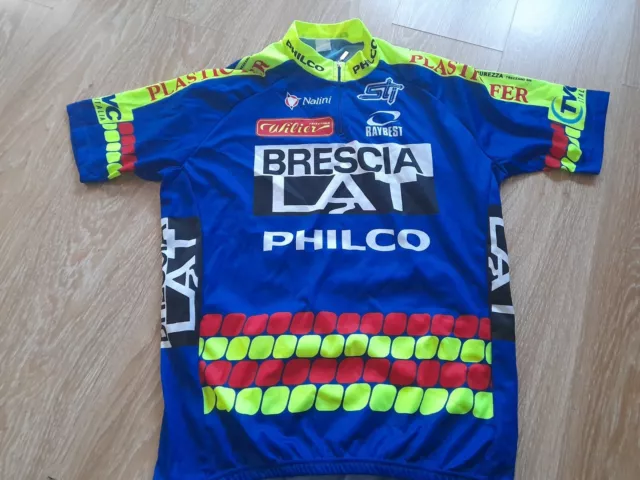 Maglia Shirt Ciclismo Cycling Nalini 6 Brescia Lat Wilier Triestina Philco Raybe